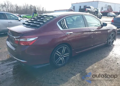 2016 Honda Accord Sport from USA, damaged, VIN 1HGCR2F5XGA052937
